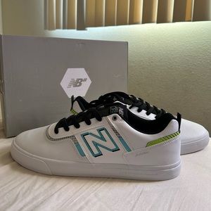 New Balance Numeric 306 Jamie Foy white blue shoes size 12